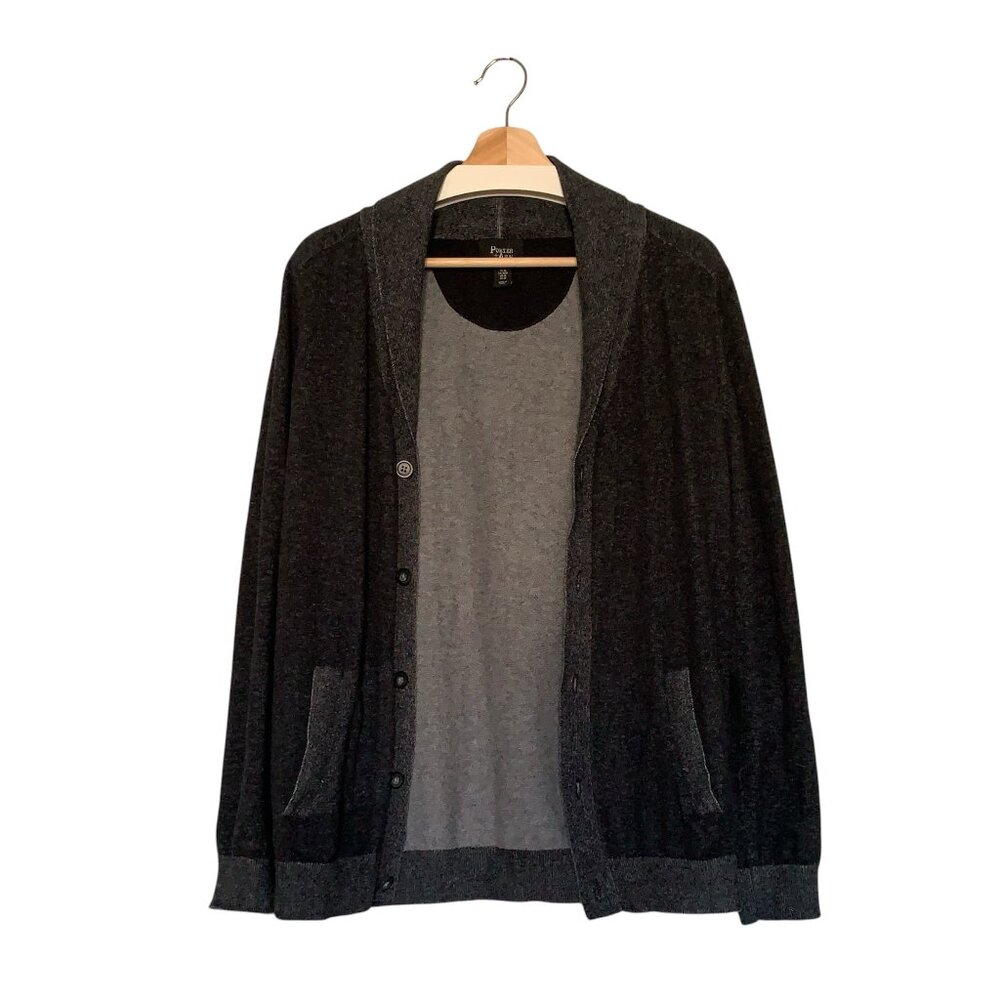 Porter +Ash Men’s Cardigan Sweater Size Medium